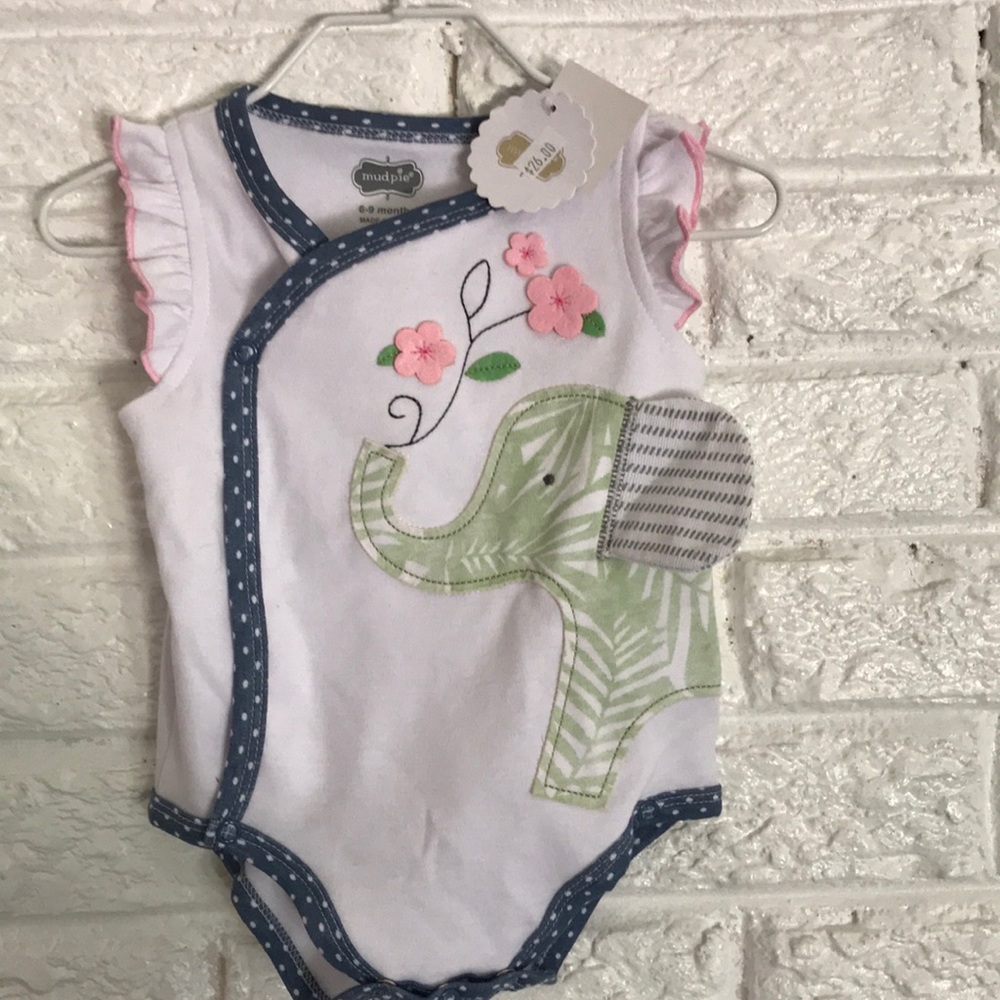 Mud Pie size 6-9 month one piece.